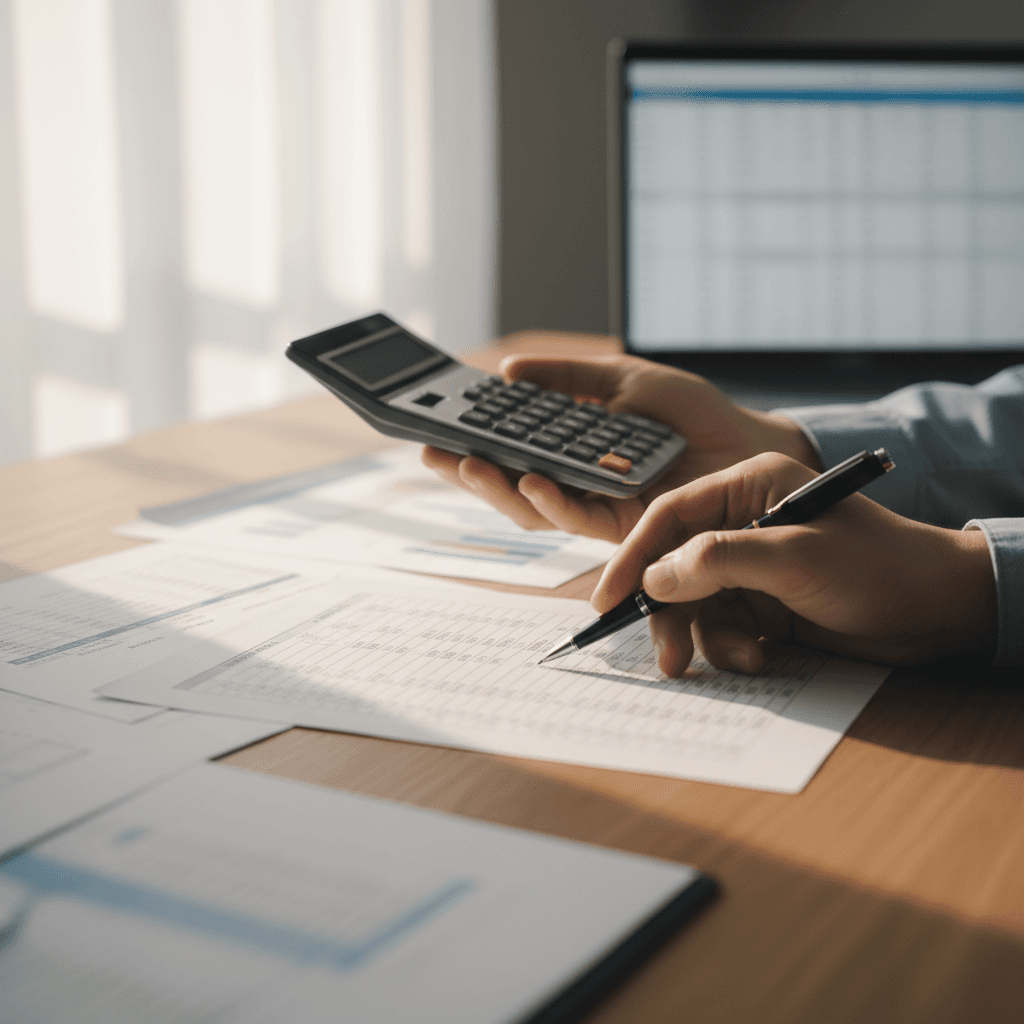 Invoice and cost verification documentation